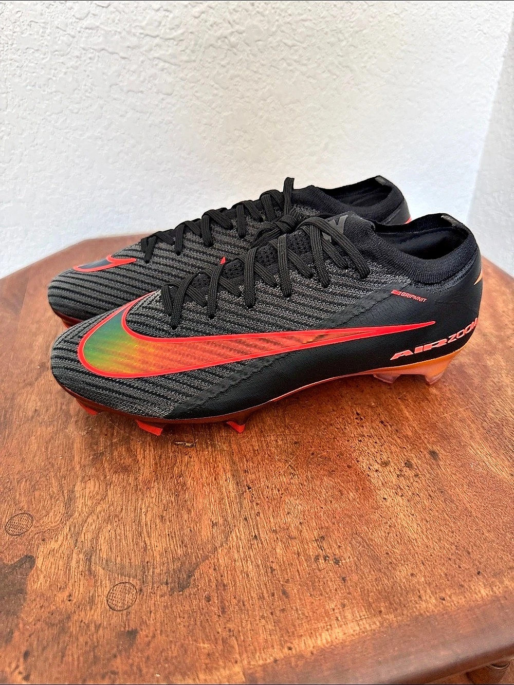 Nike Mercurial Vapor 15 Elite AG-Pro Soccer Cleats Black & Orange